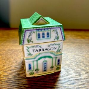 Vintage 1989 The Lenox Spice Village  Tarragon House